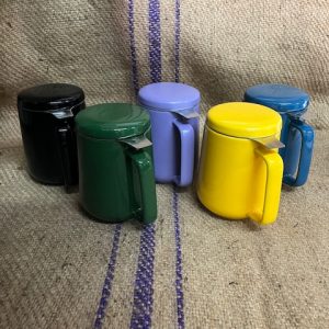 Ceramic Tea Mug - With Strainer