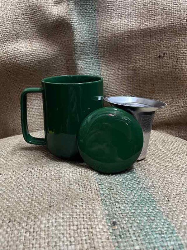 Ceramic Tea Mug - With Strainer - Image 8
