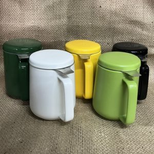 Ceramic Tea Mug - With Strainer