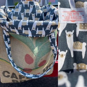 Upcycle Burlap Tote Bags