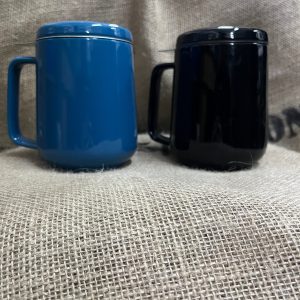 Ceramic Tea Mug - With Strainer